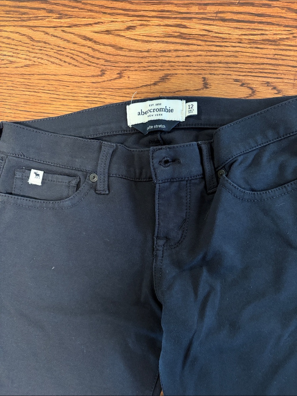 Abercrombie & Fitch Kid’s Dark Navy Slim Jean